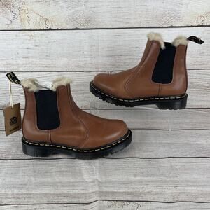 Dr. Martens 2976 Leonore Womens Sz 6 Chelsea Boots Farrier Leather